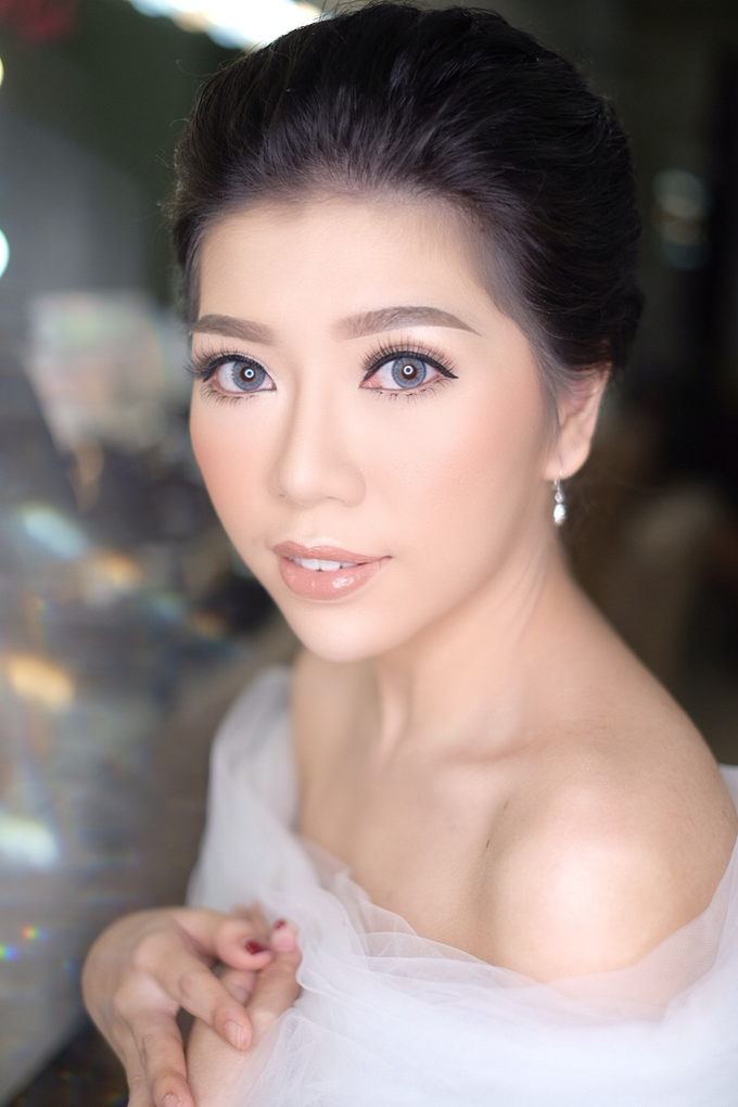 Makeup & Hairdo Engagement for Ms. Cynthia  by makeupbyyobel - 006