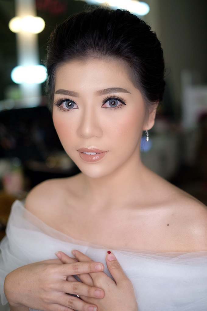 Makeup & Hairdo Engagement for Ms. Cynthia  by makeupbyyobel - 015