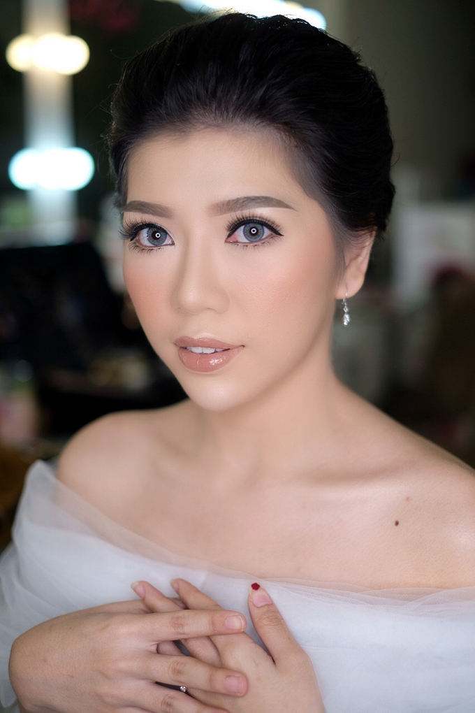 Makeup & Hairdo Engagement for Ms. Cynthia  by makeupbyyobel - 014