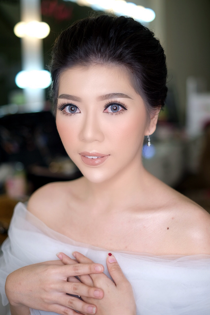 Makeup & Hairdo Engagement for Ms. Cynthia  by makeupbyyobel - 016