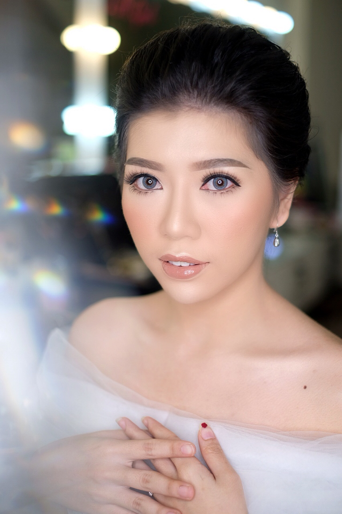 Makeup & Hairdo Engagement for Ms. Cynthia  by makeupbyyobel - 017