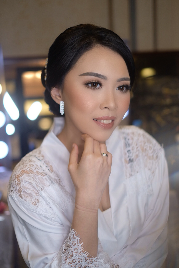 Hiro & Melisa Wedding by makeupbyyobel - 008