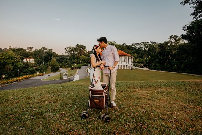 Jewel Changi & Botanic Gardens Pre-Wedding Shoot by GrizzyPix Photography - 011