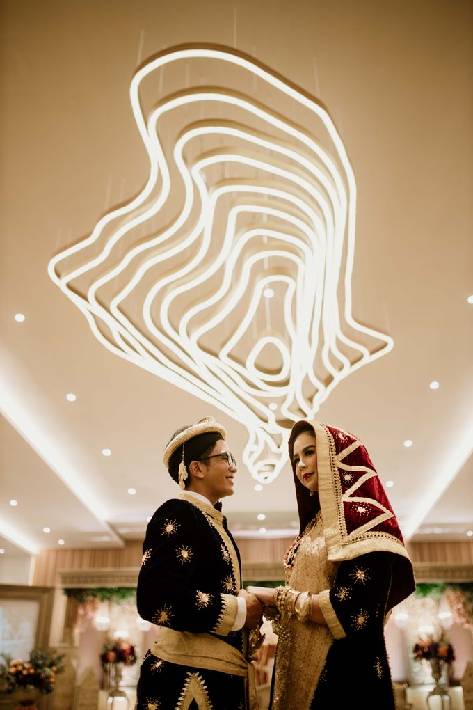 Zanita & Ugrasena Wedding Reception at The Allwynn by AKSA Creative - 005