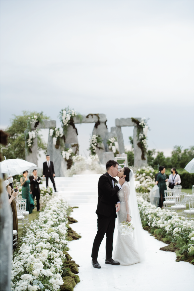 Arnold & Jessica Holy Martimony Decoration at Intercontonental Putting Green by Valentine Wedding Decoration - 033