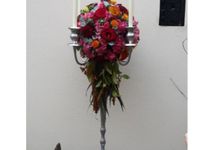 Candelabra Flower Decor by Blossom Avenue