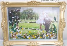 Wedding Frame Display by Miss Paper