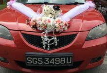 Wedding Car Deco by Welna's Floral Design Collection