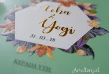 Icha & Yogi Invitation by Artellery.id