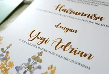 Icha & Yogi Invitation by Artellery.id