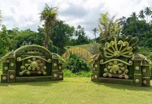 Traditional Green Balinese Wedding Dekorasi by Make A Scene! Bali