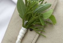 Buttonholes by Bali Villa Weddings and Events