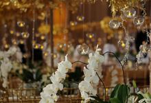 Elegant White and Gold by STEVE'S DECOR