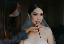 The Wedding of Clara & Dennish at Bigland Hotel #holymatrimony #pemberkatan #warnaproject by KAMALA WEDDINGS