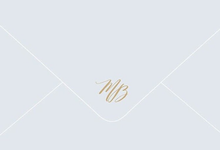Modern Calligraphy invitation by angel calligraphy