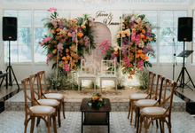 From The Engagement of Tiara & Umar by AT Decoration