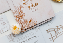 UNDANGAN MUTHIA & RIO by Corellia Wedding Art
