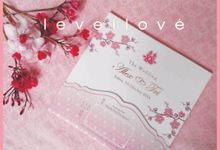 Simple Beautiful 'Sakura' by Levellove Card