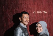 ENGAGEMENT OF FIRLY & FAJAR by POLAR story on frame