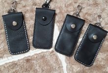 Leather Key Chain - Dompet gantungan kunci tempat STNK by Juandeta Leather