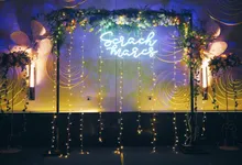 Neon Light Wedding by Bucket Full Of Roses