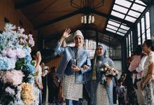 Gina & Fikry Wedding at The Gallery CIBIS Park Part 4 by AKSA Creative