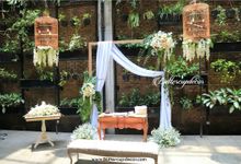 The Wedding of Yuyung & Rivia by Blue Jasmine Restaurant