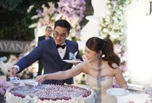 Wedding Cake of Jonathan & Nadya 13 Jul 25 by EIFFEL CAKE