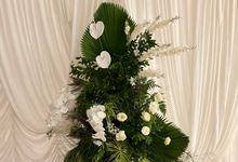 Romantic Garden Wedding Decoration by Pampas Home Studio