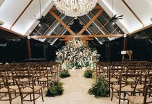 Classy Minimalism Wedding Decoration by Pampas home co