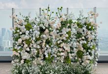 Intimate Wedding Decoration  by Pampas home co