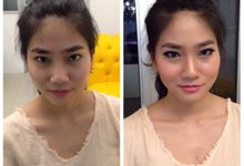 Portfolio Before and After & Testimonials by LIANI Make Up