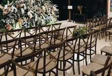 Classy Minimalism Wedding Decoration by Pampas home co