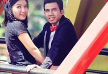 Fikih & Mala Prewedding Photoshoot by Freelist Photo