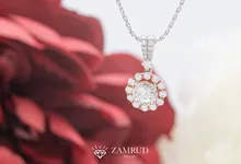 Diamond Pendant by Zamrud Jewellery