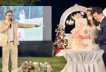 MC Wedding Reception of Michael & Maurelle by MC Bali Toy Astamy