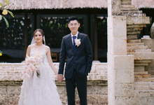 Tirtha Bali Welly & Sarah by Vowever Wedding Planner
