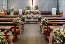 AUDREY & MAX HOLY MATRIMONY DECOR & WEDDING DECOR by Rosepetal Backdrop