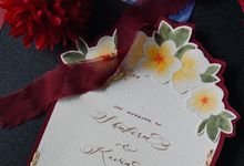 The Wedding of Shafira and Kevin by The MC Letter