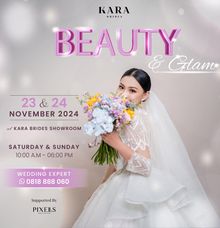 Beauty & glam with kara brides by Kara Brides