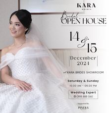 BRIDAL OPEN HOUSE 14-15 DESEMBER 2024 by Kara Brides