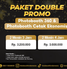 Promo 2 mesin  by Fotobooth.id