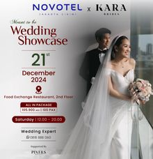WEDDING OPEN HOUSE NOVOTEL CIKINI X KARA BRIDES by Kara Brides